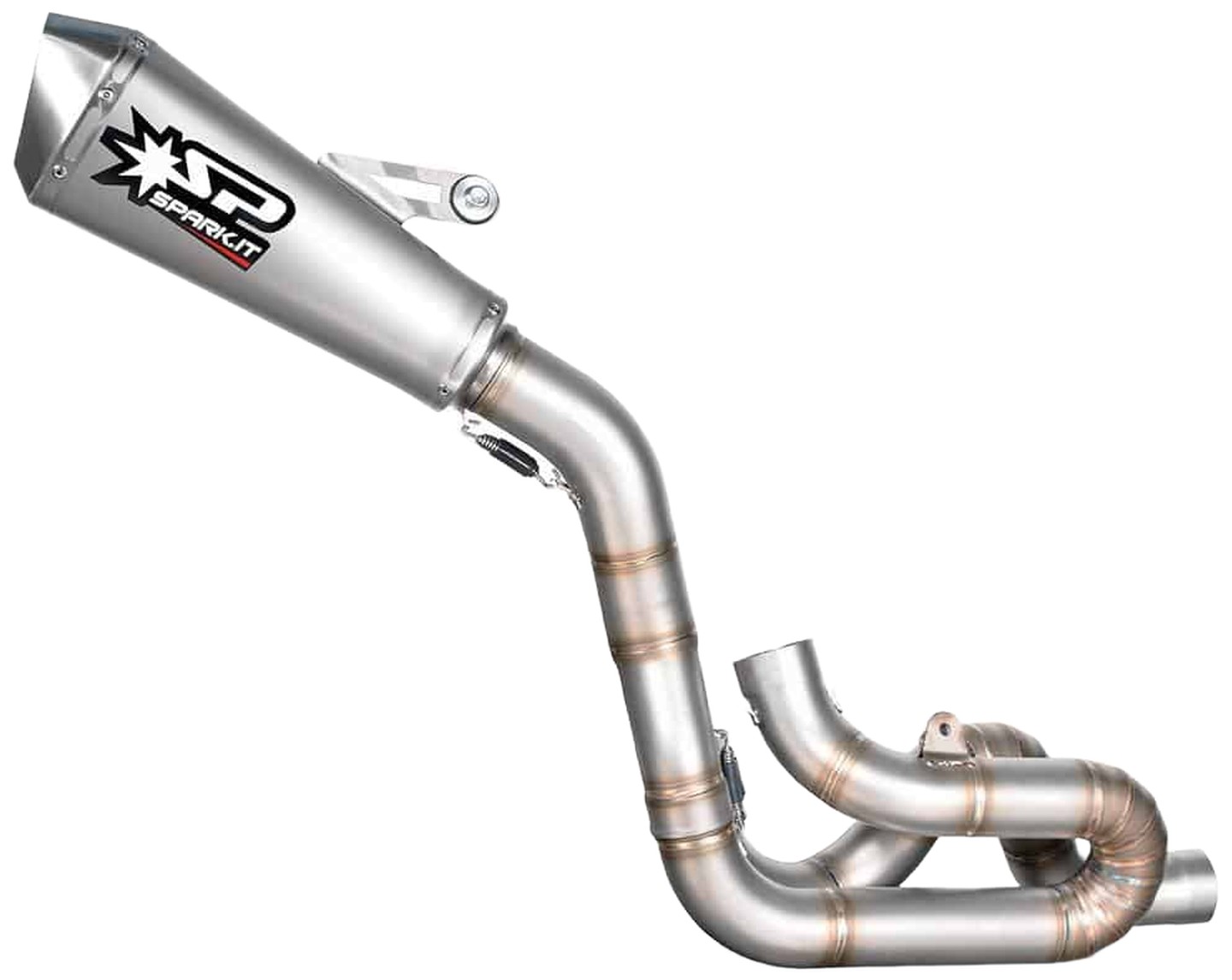 DEMI LIGNE SPARK INOX + SILENCIEUX KONIX DUCATI PANIGALE V4 GDU8822T