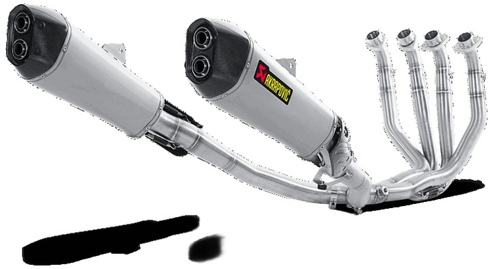 LIGNE COMPLÈTE RACING AKRAPOVIC POUR 1400 ZZR 2012-2018 (S-K14R3-ZAAT)
