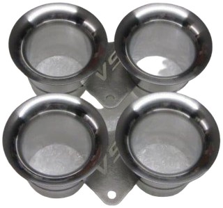 KIT CORNETS D'ADMISSION RACING SUZUKI 1000 GSXR 2001-2004 (VS15)