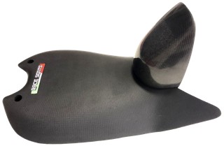 Selle + rallonge de réservoir carbone Race-Seats Panigale V4
