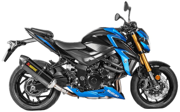 SILENCIEUX AKRAPOVIC GSX-S 750 2017 (S-S7SO2-HRC)