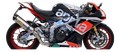 DEMI-LIGNE ARROW APRILIA RSV4 1000 2015-2020
