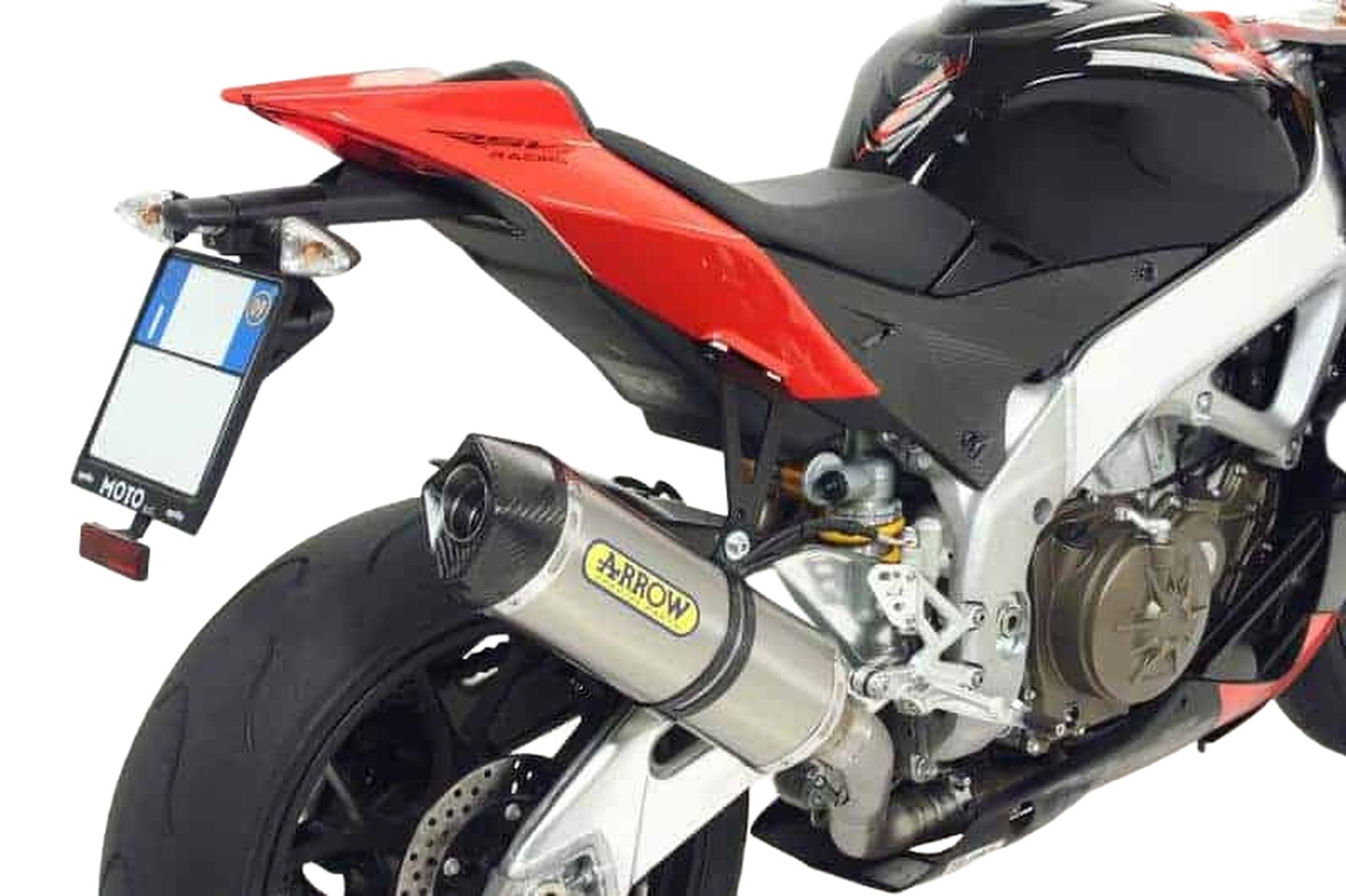 DEMI-LIGNE ARROW APRILIA RSV4 2009-2014