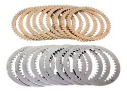 Ensemble disque lisse + garnis origine STM