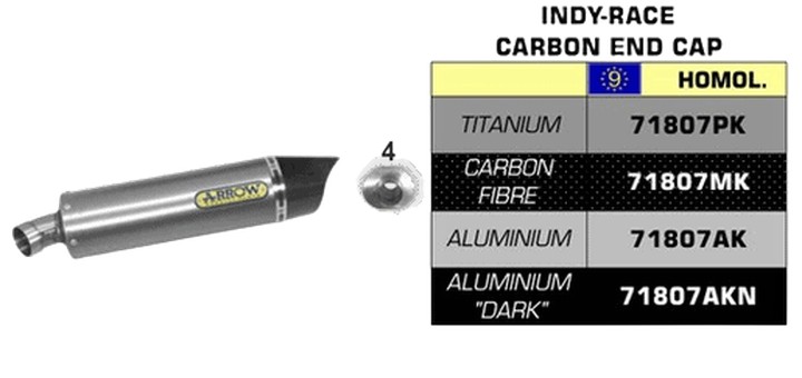 SILENCIEUX ARROW POUR CBR 600RR 2013-2016