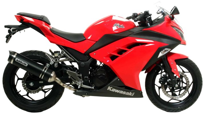 LIGNE COMPLETE ARROW EVO POUR KAWASAKI NINJA 250 / NINJA 300  2013-2016