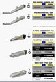 SILENCIEUX ARROW POUR Z 750 / Z 750R 2007-2014