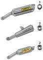 SILENCIEUX ARROW POUR YZF R3  2017-2018