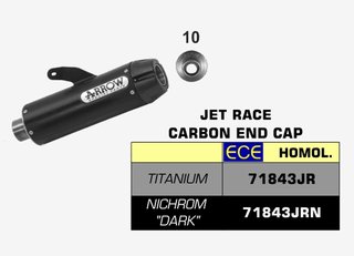 SILENCIEUX ARROW POUR XSR 700 2016-2018