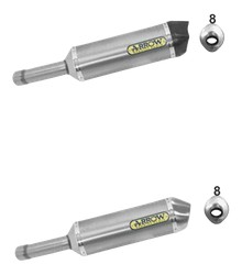 SILENCIEUX ARROW POUR FZ8 2010-2016