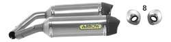 SILENCIEUX  DOUBLE ARROW POUR YZF R1 2009-2014
