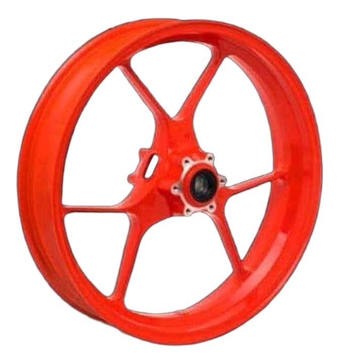 ROUE AVANT ROUGE D'ORIGINE APRILIA RSV4 (2B002105)
