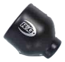 PROTECTION DE SILENCIEUX R&G RACING NOIR OVAL GAUCHE