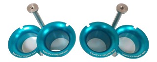 KIT CORNETS D'ADMISSION RACING SUZUKI 1000 GSXR 2017-2020 (VS40)