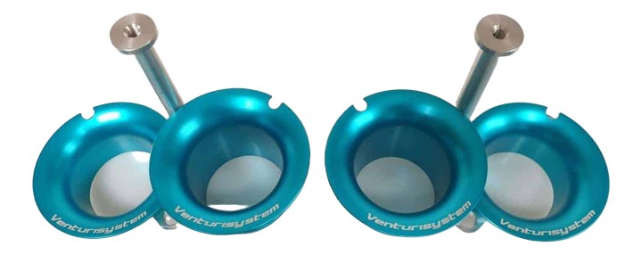 KIT CORNETS D'ADMISSION RACING SUZUKI 1000 GSXR 2017-2020 (VS40)