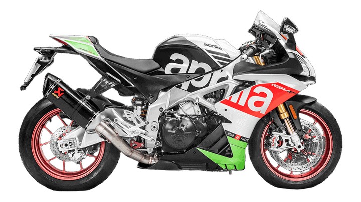 DEMI LIGNE AKRAPOVIC RSV4 2015-2016 (S-A10SO8-RC)