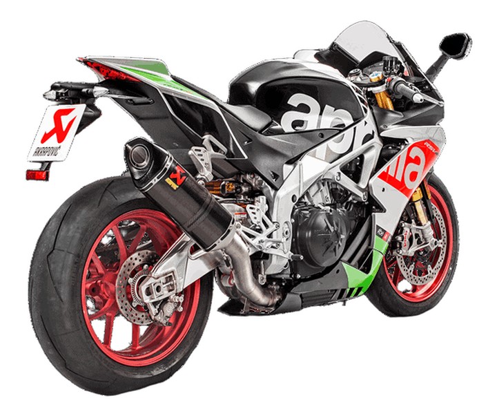 DEMI LIGNE AKRAPOVIC RSV4 2015-2016 (S-A10SO8-RC)