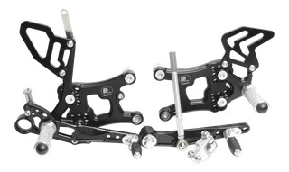 COMMANDES RECULÉES PP-TUNING POUR YZF R6 2017-2023