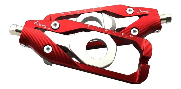 Tendeur Chaine Lightech Aprilia RSV4 1000 1100 rouge