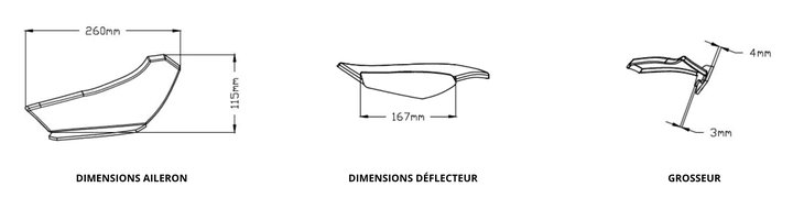 Ailerons Kawasaki ZX10R