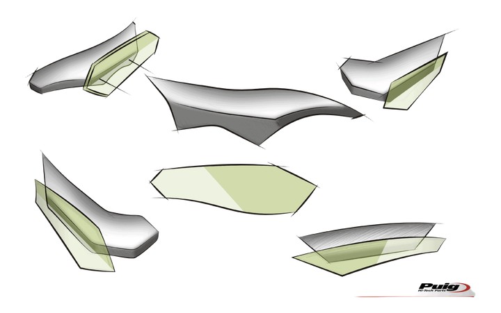 Ailerons Kawasaki ZX10R