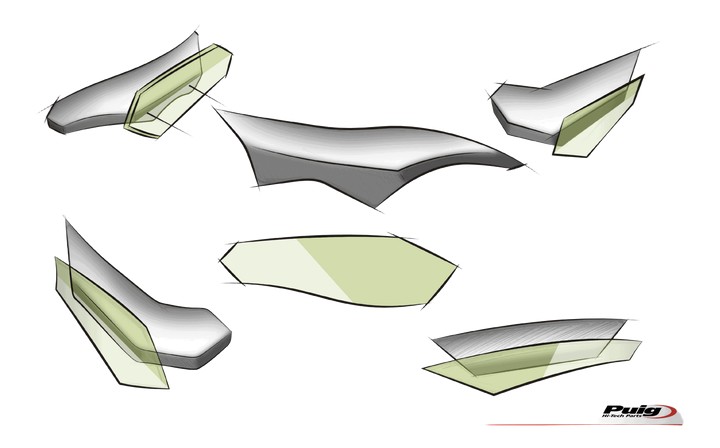Ailerons Suzuki GSX-R 1000
