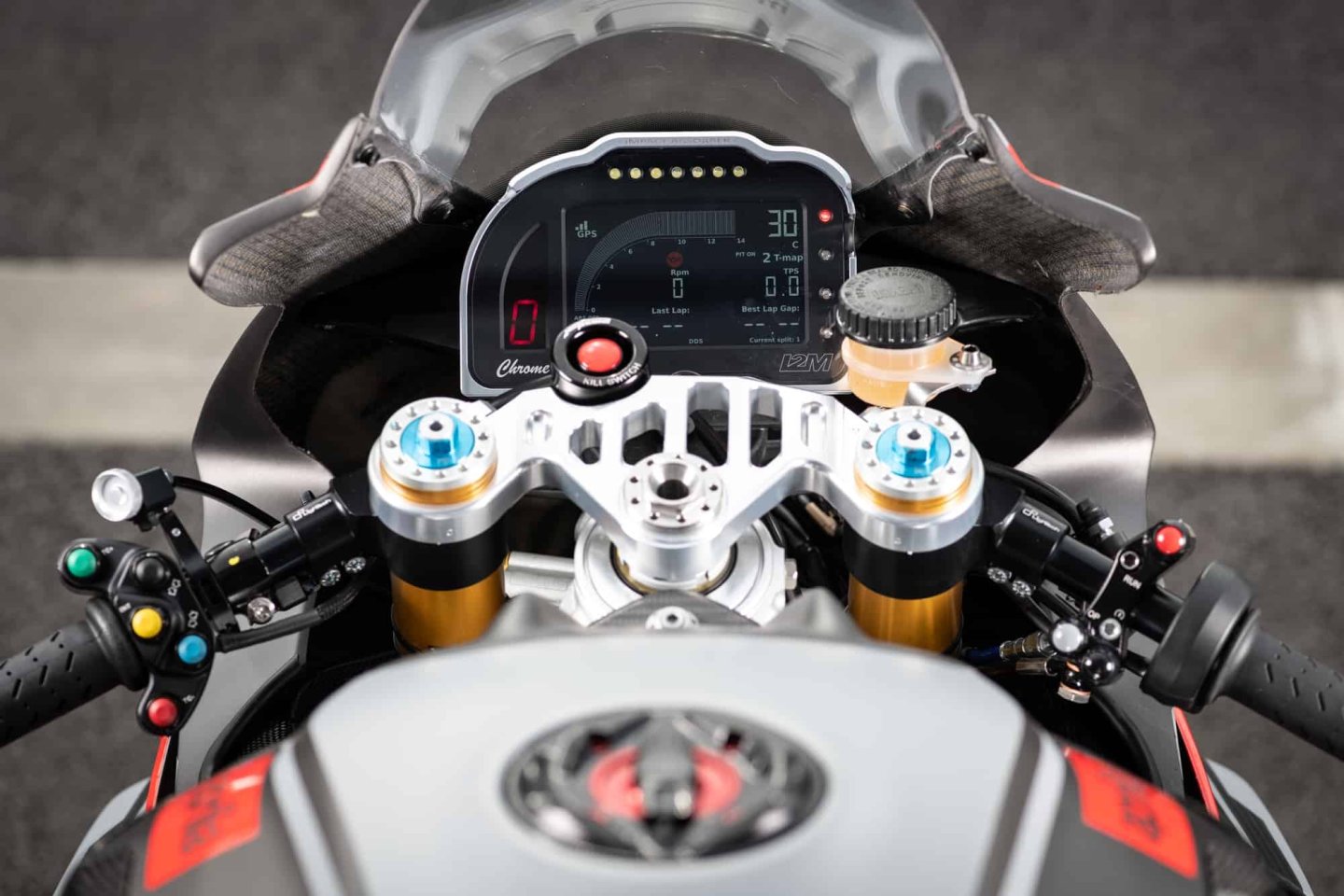 Té de fourche Melotti-Racing Aprilia RSV4 2009-2026