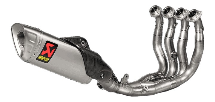 LIGNE AKRAPOVIC INOX-TIANE YAMAHA R1 2015-2023 (S-Y10R15-APLT)