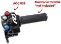 Commodo droit avec tirage Jetprime pour YZF-R1 20-24 (ACC033)