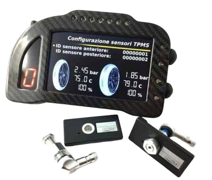 DASHBOARD RACING I2M CHROME LITE APRILIA RSV4