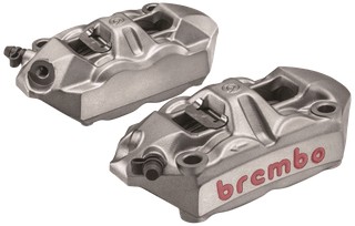 etrier frein avant brembo entraxe 100mm M4 racing monobloc 220988530