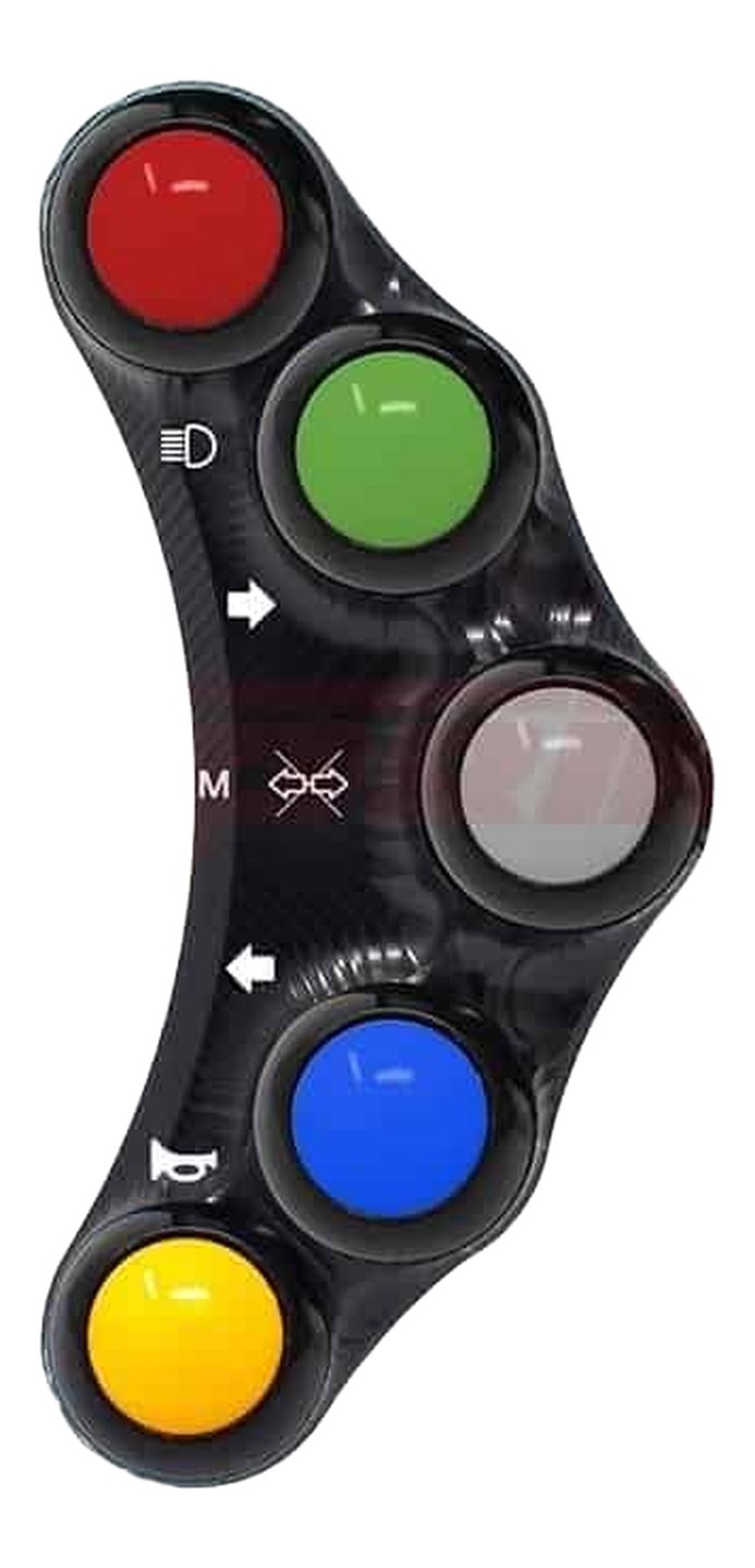 COMMODO GAUCHE JETPRIME S1000RR 15-18 (PLS008) VERSION ROUTE
