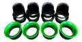 KIT CORNETS D'ADMISSION RACING KAWASAKI ZX6R / 636 2013-2020 (VS34)