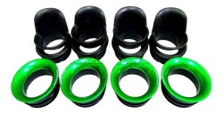 KIT CORNETS D'ADMISSION RACING KAWASAKI ZX6R / 636 2013-2020 (VS34)