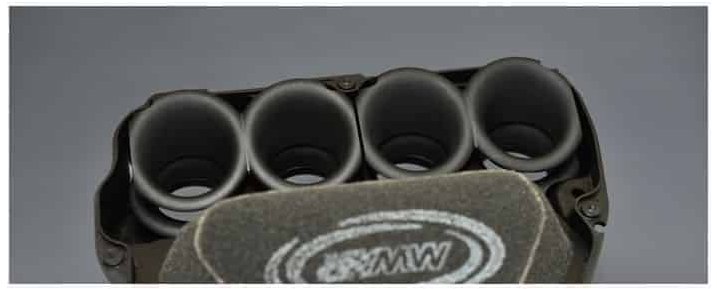 CORNETS D'ADMISSION RACING MWR KAWASAKI ZX10R 2019-2020 (MWR-VS-410)
