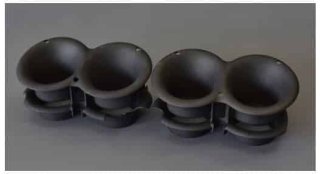 CORNETS D'ADMISSION RACING MWR SUZUKI GSXR 1000 2017-2020 (MWR-VS-700)