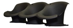 CORNETS D'ADMISSION RACING MWR MV AGUSTA F3 675/800 3 CYLINDRES 2012-2020 (MWR-VS-600)