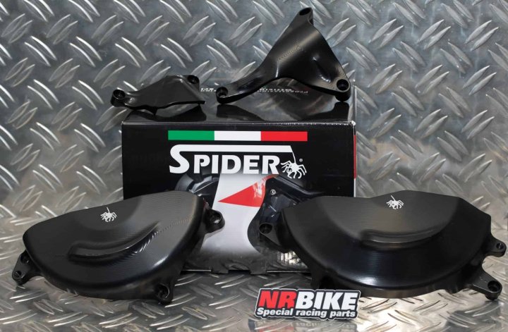 Kit de protections moteur SPIDER pour Aprilia RS 660 / Tuono 660 2020-2024 (20.A225)