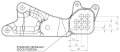 COMMANDES RECULEES SPIDER APRILIA RS 660 20-26 (10.A232)