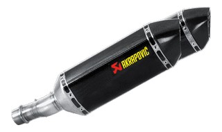PAIRE DE SILENCIEUX CARBONE AKRAPOVIC HOMOLOGUES KAWASAKI Z1000 / Z1000SX 2014-2020 (S-K10SO19-HZC)