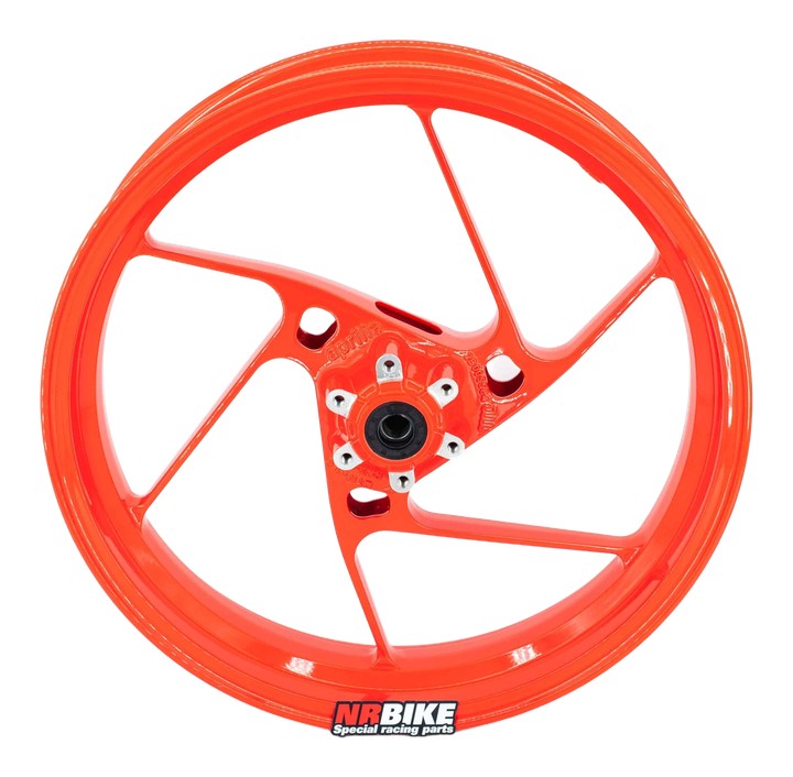 ROUE AVANT ROUGE D'ORIGINE APRILIA RS 660 2021-2024 (2B005585)