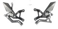Commandes reculées inversées réglables LIGHTECH ZX6R 2005-2016 / ZX6R 636 2005-2026