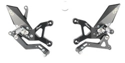 Commandes reculées inversées réglables LIGHTECH ZX6R 2005-2016 / ZX6R 636 2005-2026