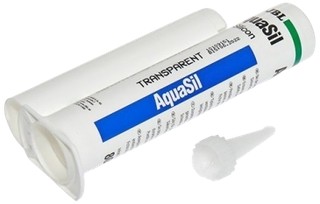 Silicone transparent en tube de 80 ml pour collage protection carbone