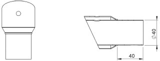 Chicane dB-Killer pour silencieux Grid-O SPARK (G9980)