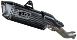 Demi-Ligne Spark Force EVO carbone RSV4 2017-2024,Tuono V4 2017-2025 (GAP0408)