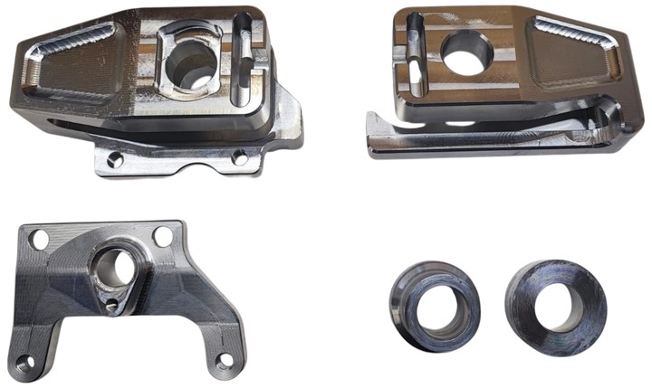 Système de changement rapide de roue arrière CBE pour Aprilia RS 660 2020-2026