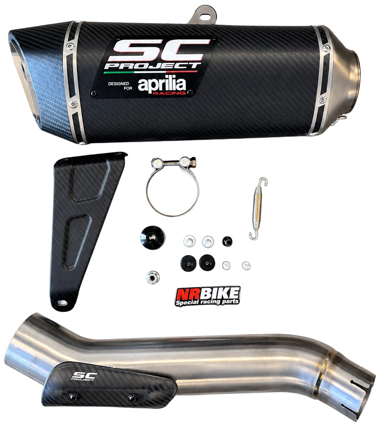 Silencieux carbone SC PROJECT pour Aprilia RSV4 2025-2026 (2C000002)