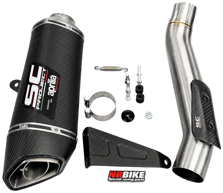 Silencieux carbone SC PROJECT pour Aprilia RSV4 2025-2026 (2C000002)