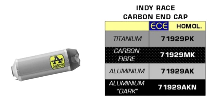 SILENCIEUX ARROW INDY RACE POUR APRILIA RS 660 2020-2024